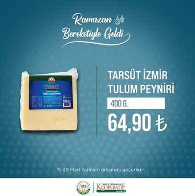 Tarım Kredi’de Ramazan bereketi! Hurma 46 TL,1 kg nohut 29 TL! 17 Mart 2023 Fiyat Listesi