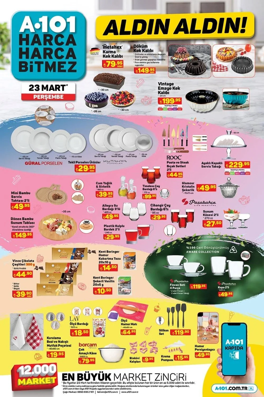 A101 den rahmet ayı Ramazan a bomba giriş!Bu ürünlerle İftar sunumlarınız ziyafete dönüşecek! 20 Mart 2023 fiyat listesi