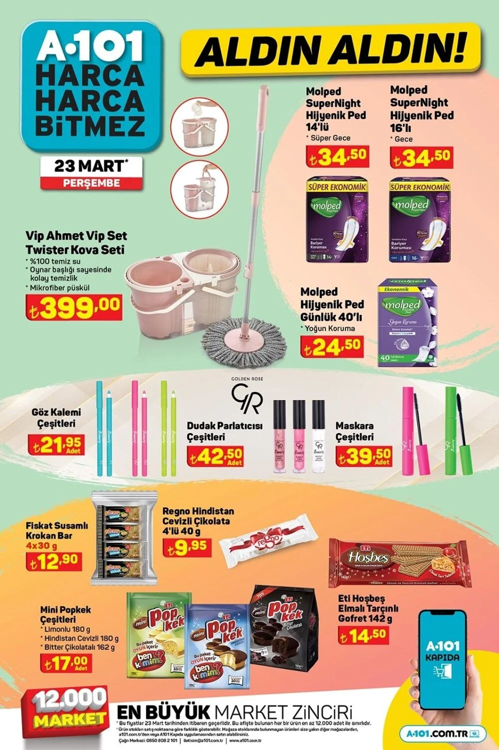 A101 den rahmet ayı Ramazan a bomba giriş!Bu ürünlerle İftar sunumlarınız ziyafete dönüşecek! 20 Mart 2023 fiyat listesi