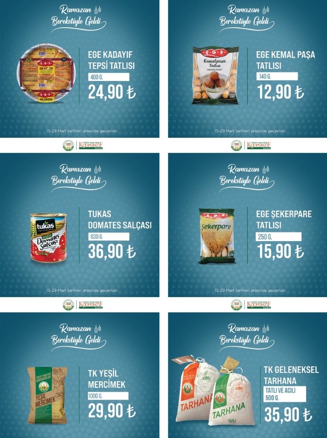 Bu habere bakmadan markete gitmeyin! Tarım Kredi Kooperatiflerinde fiyatlar dibi gördü!