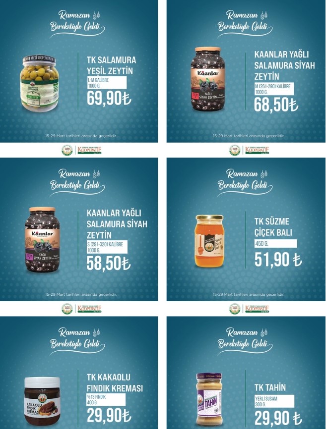 Bu habere bakmadan markete gitmeyin! Tarım Kredi Kooperatiflerinde fiyatlar dibi gördü!