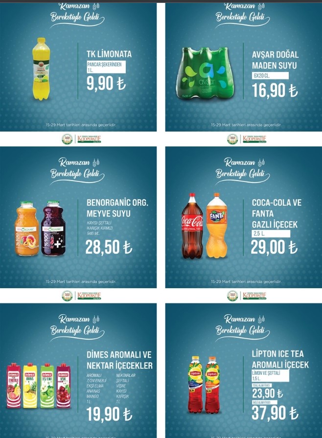 Bu habere bakmadan markete gitmeyin! Tarım Kredi Kooperatiflerinde fiyatlar dibi gördü!