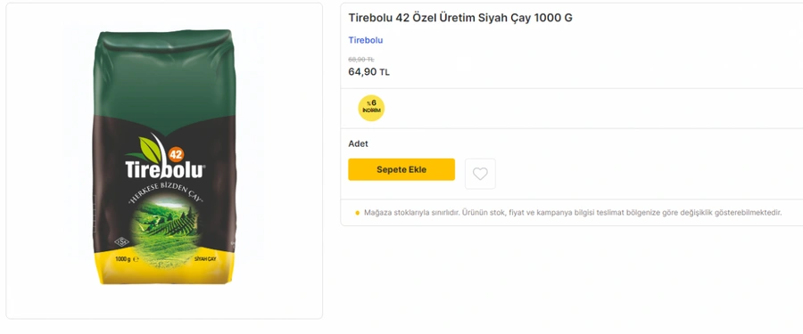 Migros ta çay fiyatları resmen çakıldı! Bu fırsat bir daha gelmeyebilir! 