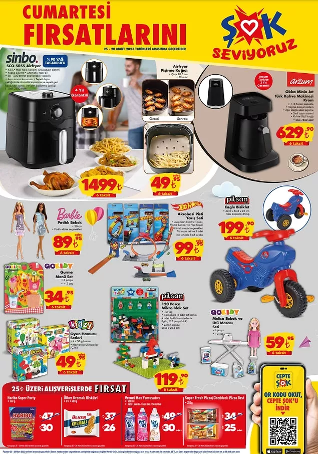 ŞOK indirim fişeğini attı! Hala almayan varsa bu sefer kaçırmasın! Airfryer 1.499 TL ye