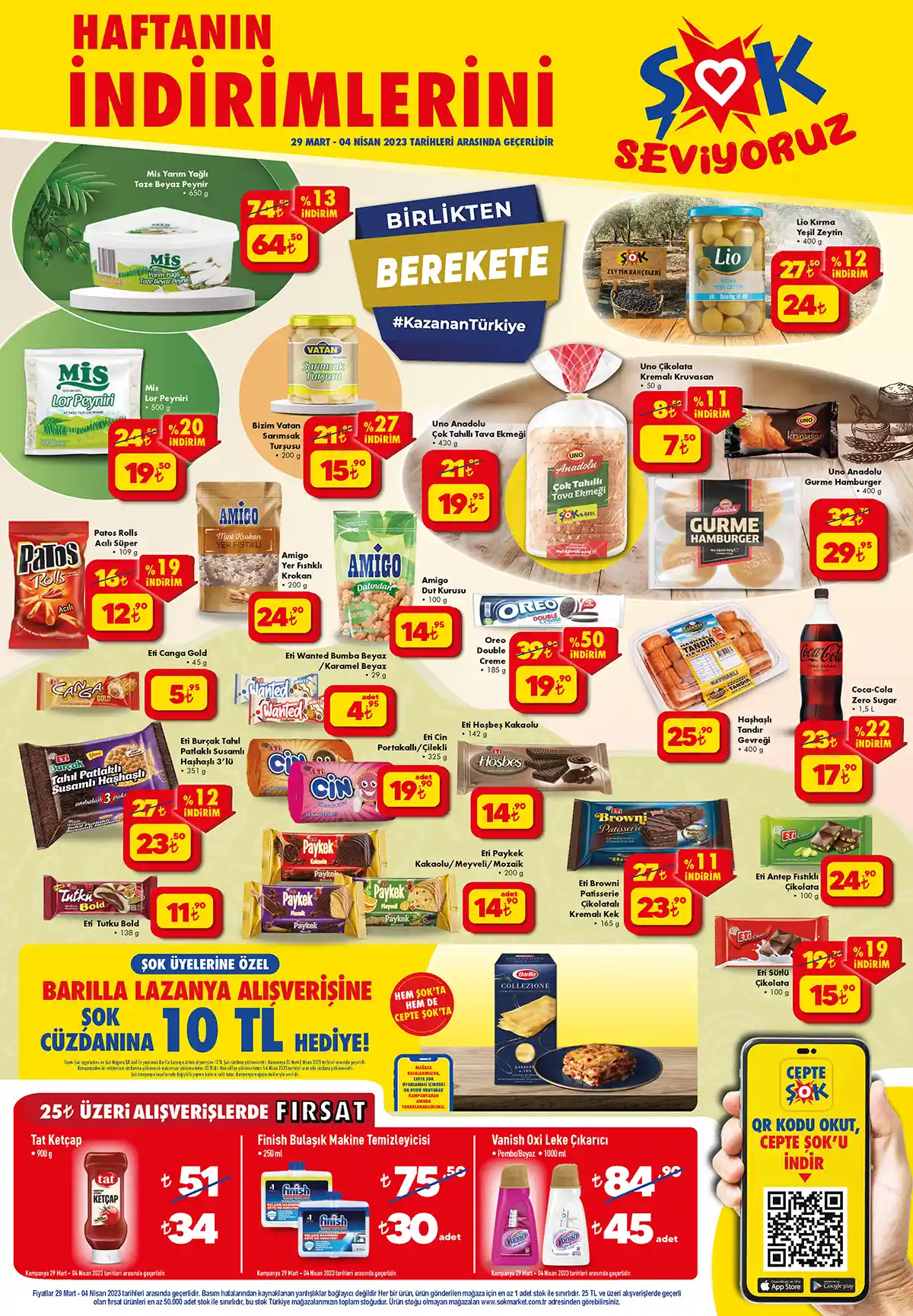 ŞOK Market e Ramazan bereketi peş peşe geldi! Yüzde 40 a varan indirimli ürünler kapış kapış satılacak! 5 kg pirinç...