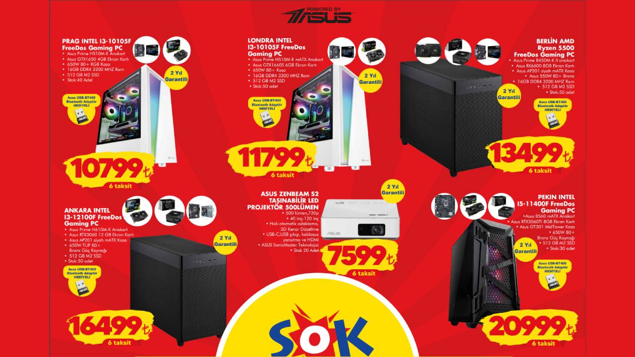 ŞOK Market 111 bin TL ye bilgisayar satıyor! Peki bu bilgisayar neden bu kadar pahalı? Özellikleri neler?