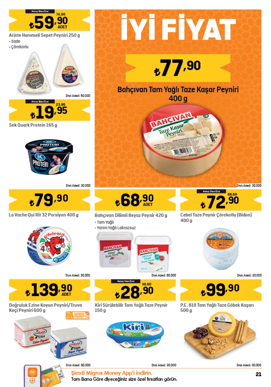 Migros’ta Ramazan indirimleri başladı! Bütün piliç 115 TL, yoğurt 43 TL, ayçiçek yağı 140 TL...