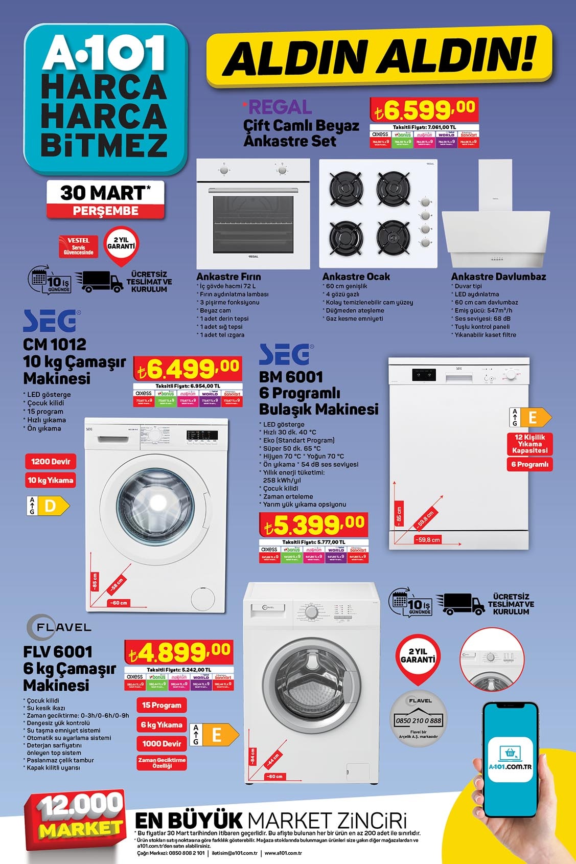 Ev hanımlarına müjde! A101 de büyük boy hurç 40 TL’ye, üçlü sepet 40 TL’ye, 4+1 merdiven 350 TL’ye çakıldı!