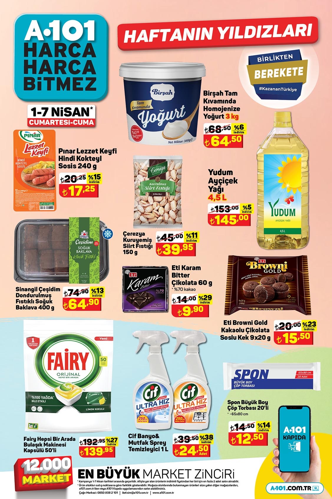 A101’de çılgın indirim günleri başladı! Dolmalık biber 12,95 TL’ye, kokteyl domates 15,90 TL’ye çakıldı!