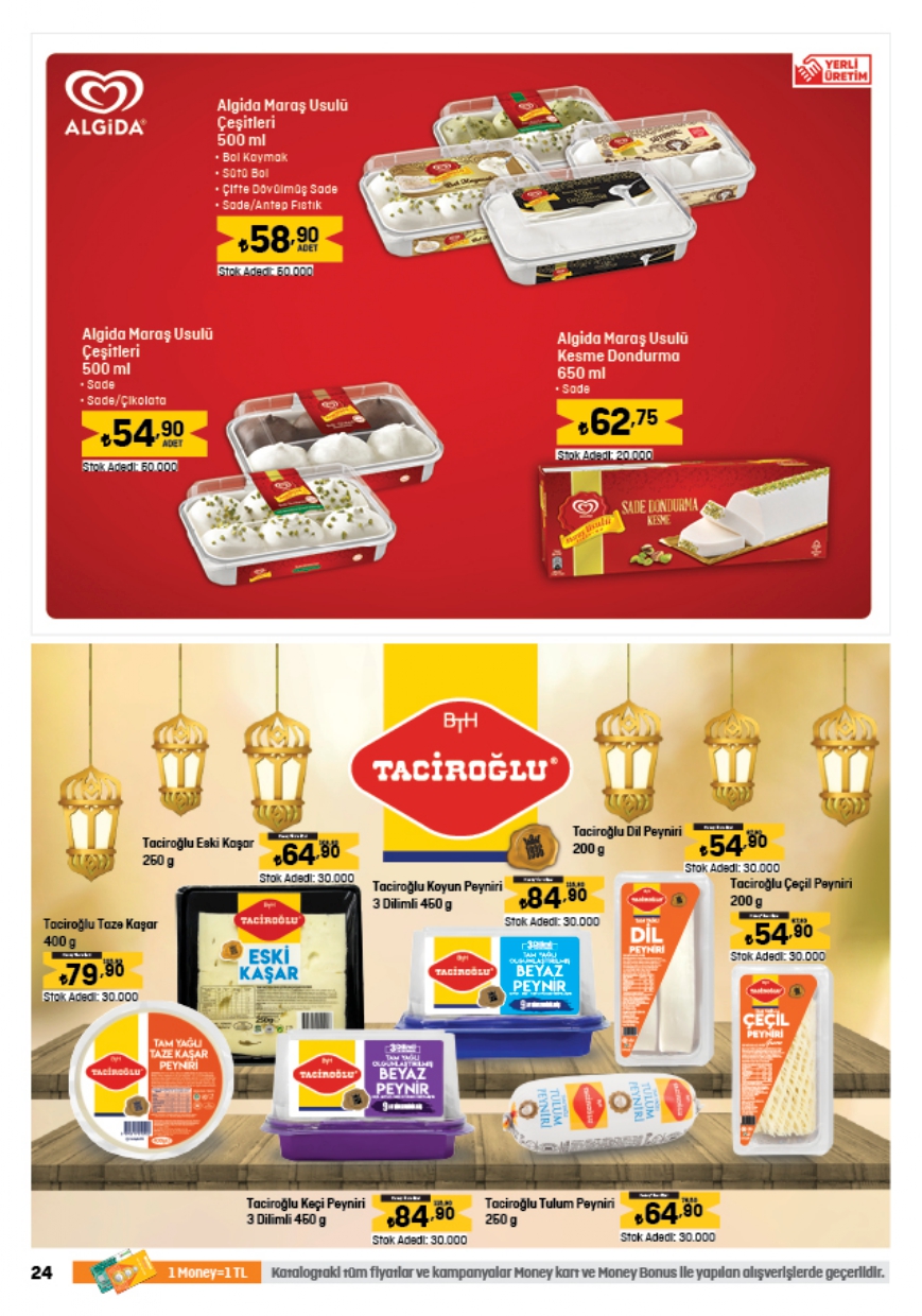 Migros’ta indirim günleri devam ediyor! Patlıcan 19,90 TL, tereyağı 105 TL, siyah zeytin 15 TL...