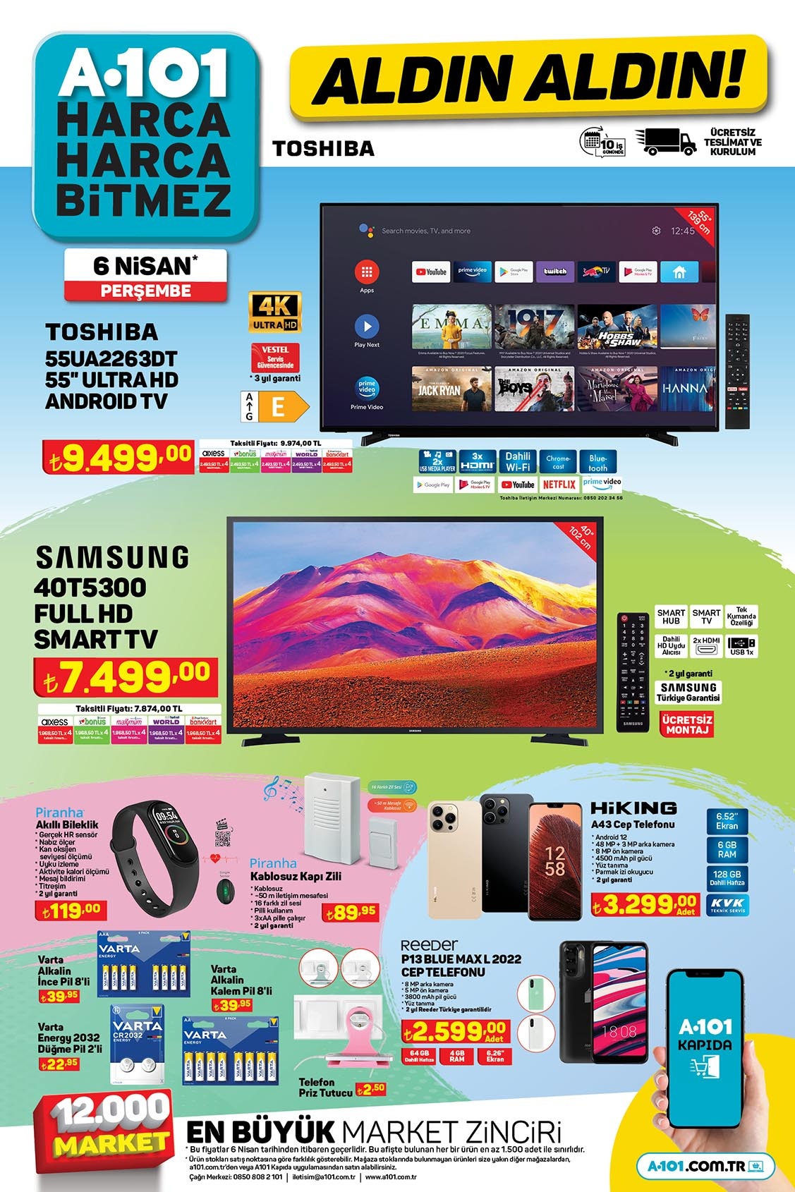 A101’de büyük indirim! Elektrikli süpürge 1800 TL’ye, mikser 1200 TL’ye, yağsız fritöz 1800 TL’ye çakıldı!