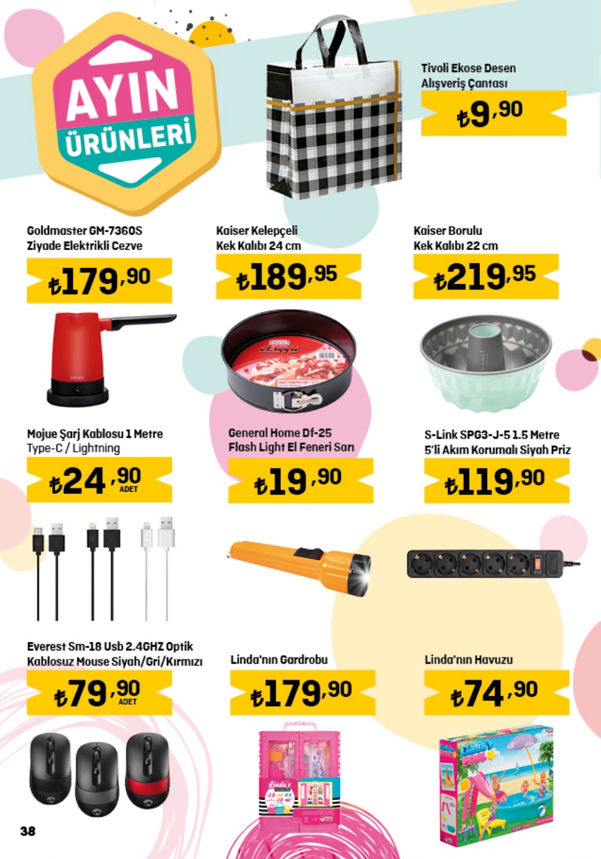 Migros’ta ayın ürünleri! Saklama kutusu 40 TL ye, elektrikli cezve 70 TL ye, kek kabı 190 TL ye çakıldı!