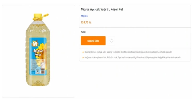 Ayçiçek yağı fiyatlarında yapılmayanı yaptı! Migros un bu süper fırsatı kaçmaz!
