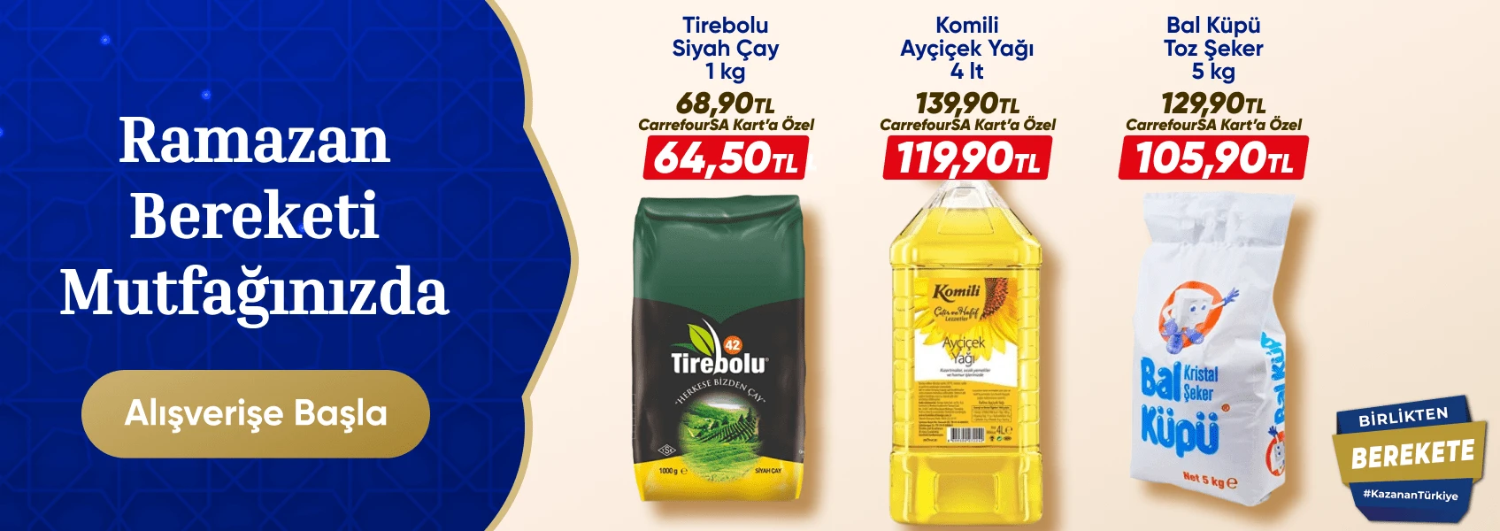 Carrefoursa dan çılgın Ramazan indirimleri! Zam şampiyonu ürünlerin fiyatı peş peşe birden düştü!