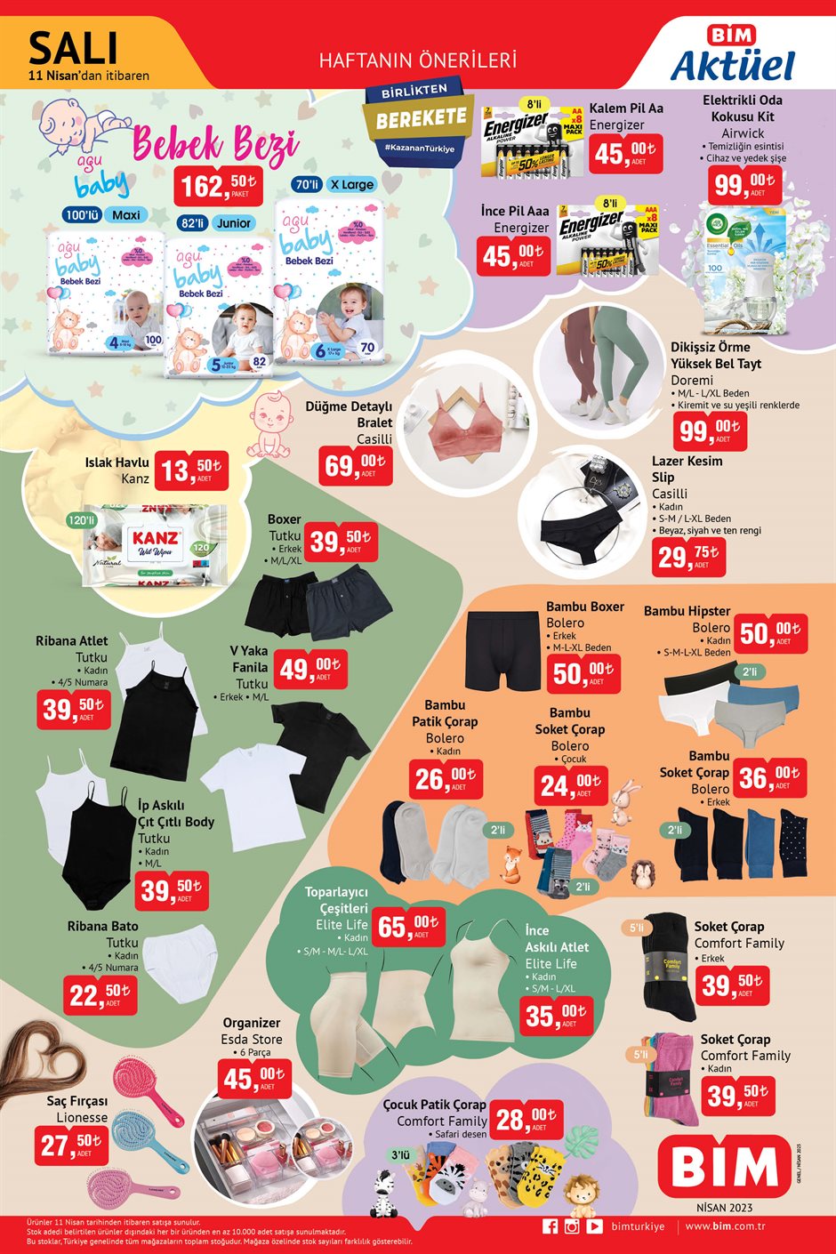 BİM’de ev kadınlarına özel muhteşem indirimler! Toz deterjan 190 TL, çamaşır suyu 70 TL, yumuşatıcı 33,50 TL...