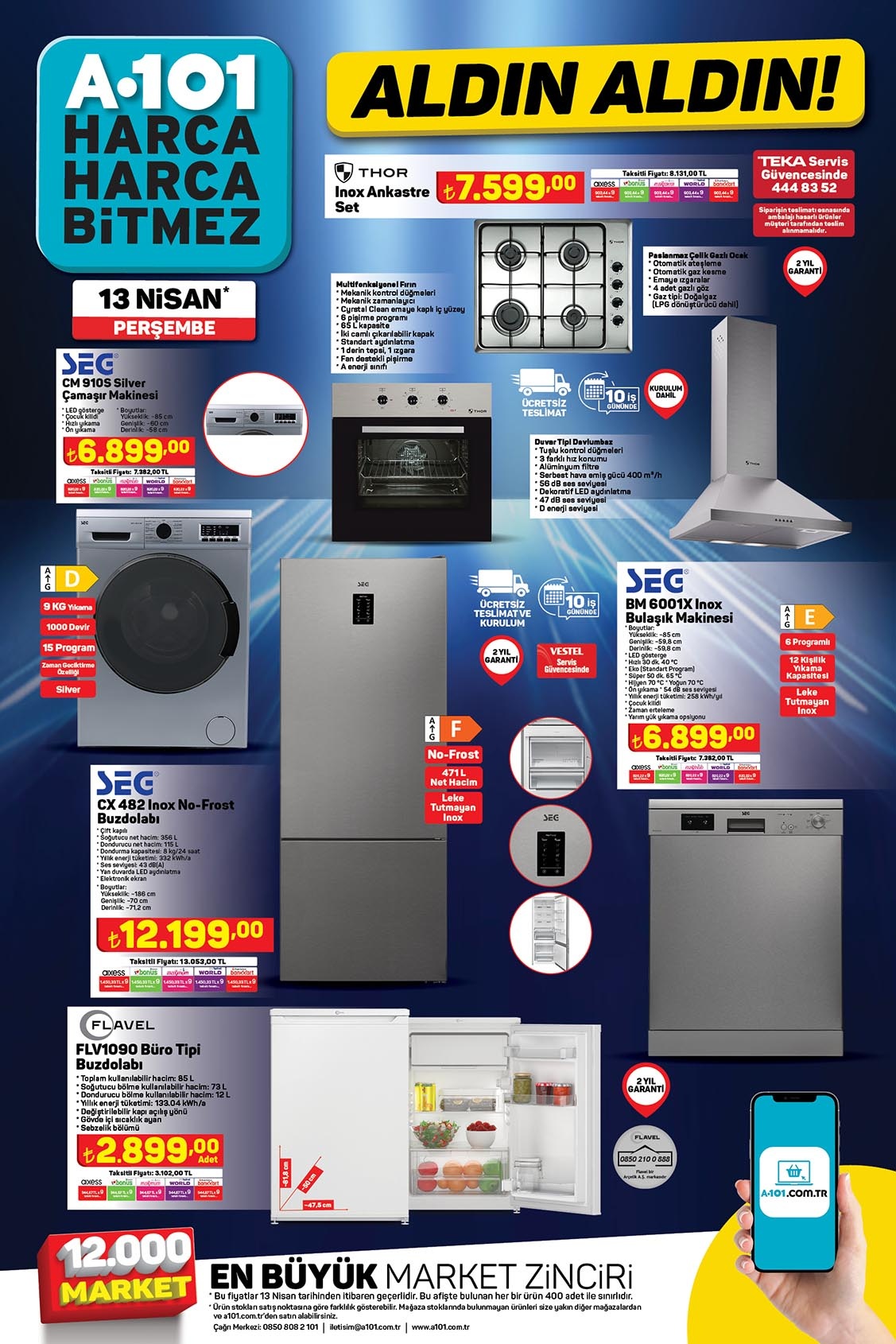 A101’e yaz geldi! Bahçe sehpası 55 TL, kamp sandalyesi 50 TL, kamp çadırı 400 TL...