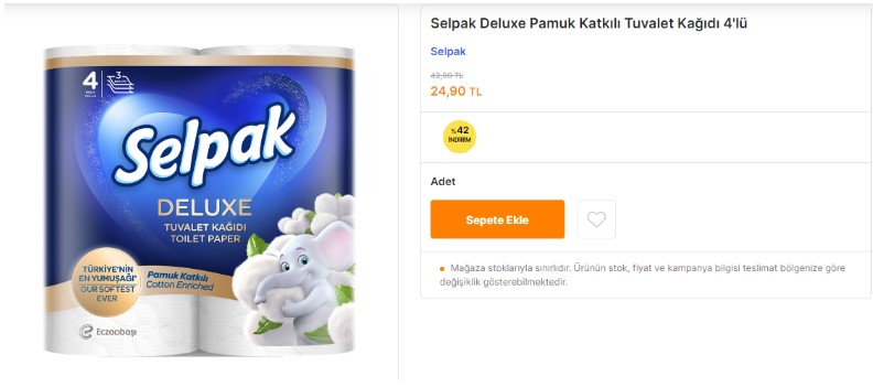 Tuvalet kağıdına ard arda indirimler geliyor! Migros öyle bir indirim yaptı ki önünde kuyruk oluşacak