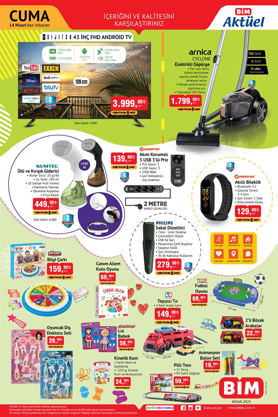 BİM’de airfryer 1800 TL’ye, 16 parça porselen yemek takımı 700 TL’ye, otomatik kahve makinesi 500 TL’ye düştü!