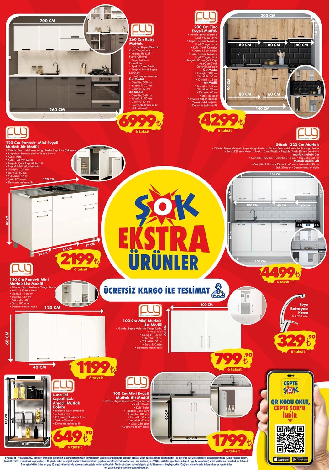 ŞOK’ta bayrama özel indirimler! Sebze koruyucu mat 20 TL, servis tabağı 50 TL, 2’li optikli kare tepsi 110 TL...