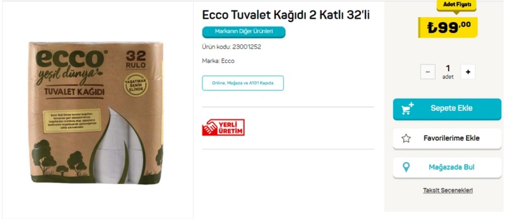 A101 bayram öncesi bombayı patlattı! Tuvalet kağıdındaki kampanyayı kaçırmayın