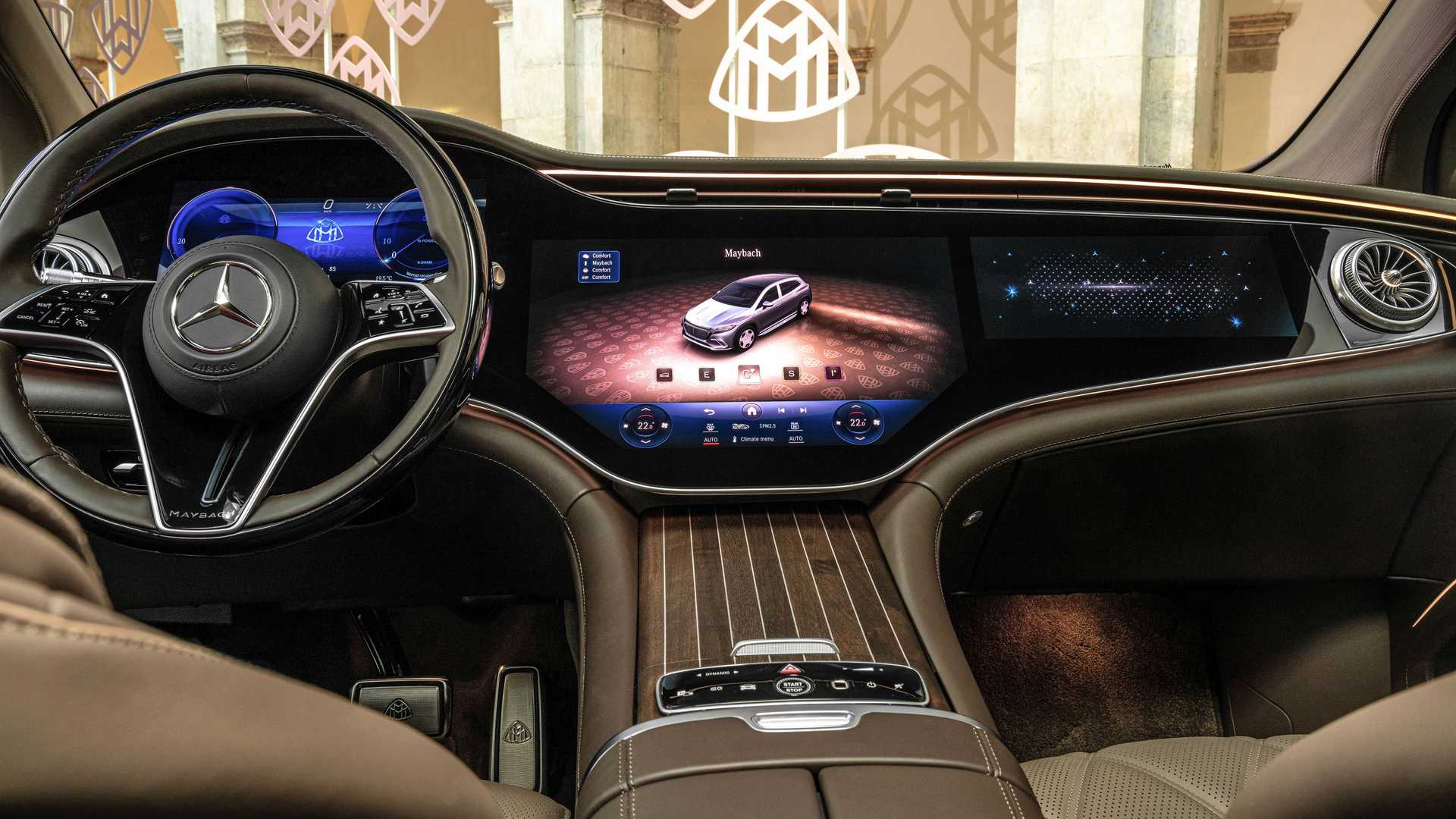 Her detayıyla lüksün elektrikli hali; Mercedes-Benz Maybach EQS SUV