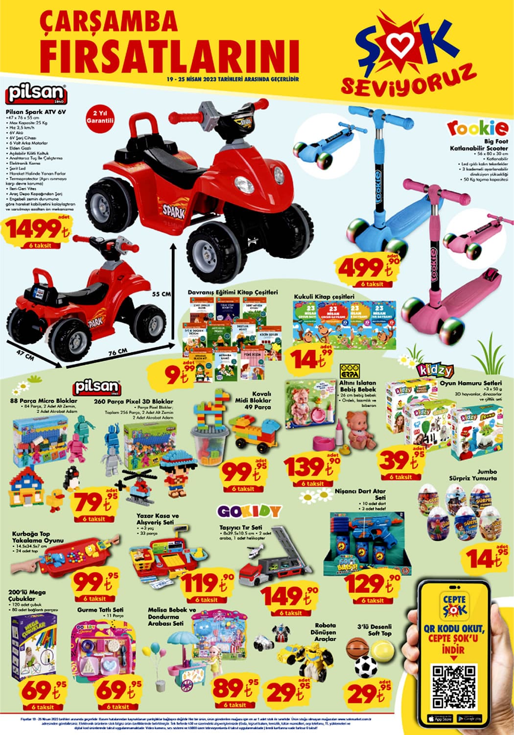 ŞOK’ta yüzlerce üründe bayrama özel indirimler! TV ünitesi 800 TL, üç kapaklı gardırop 1800 TL, çekmeceli şifonyer 1150