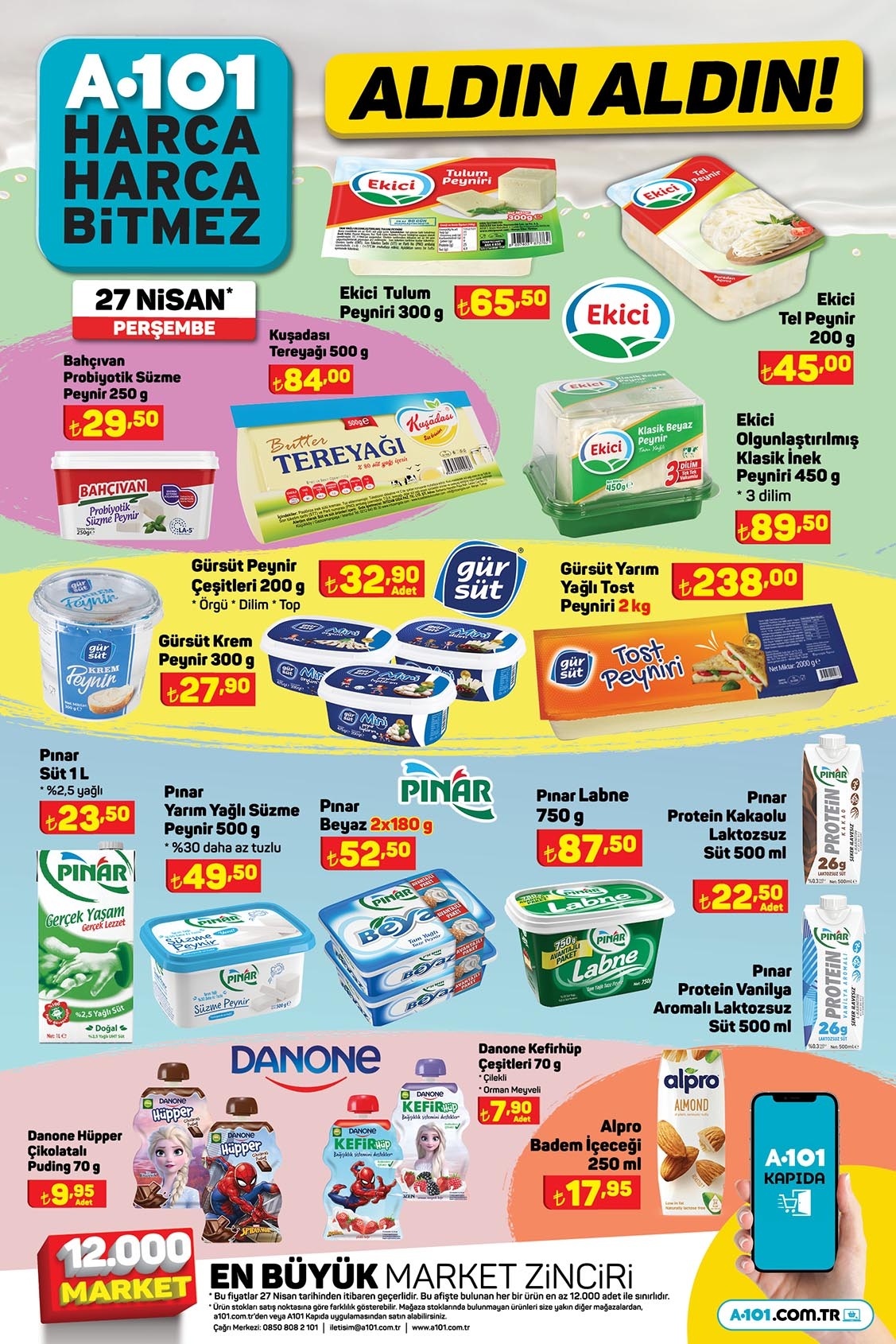 A101 de porselen havan 100 TL’ye, kâse 80 TL’ye, 6’lı çay bardağı 30 TL’ye düştü!