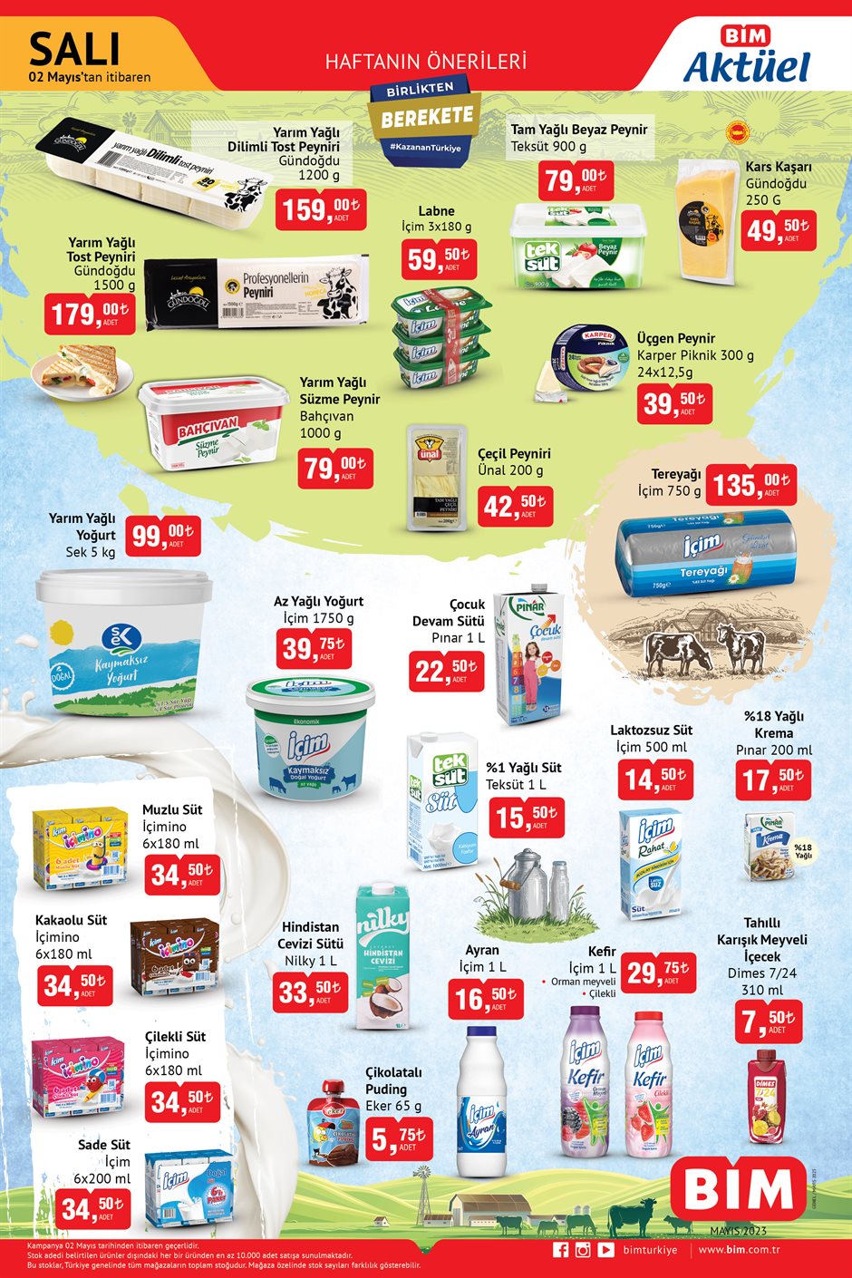 BİM’de toz deterjan 179 TL’ye, bulaşık makinesi tableti 259 TL’ye, konsantre yumuşatıcı 39,50 TL’ye düştü!