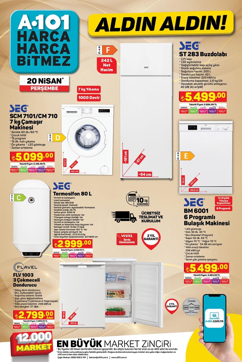 A101 beklenen dev indirimlerle geliyor! Kızartma tenceresi 90 TL, filtreli sürahi 200 TL, tava ve sahan seti 280 TL...