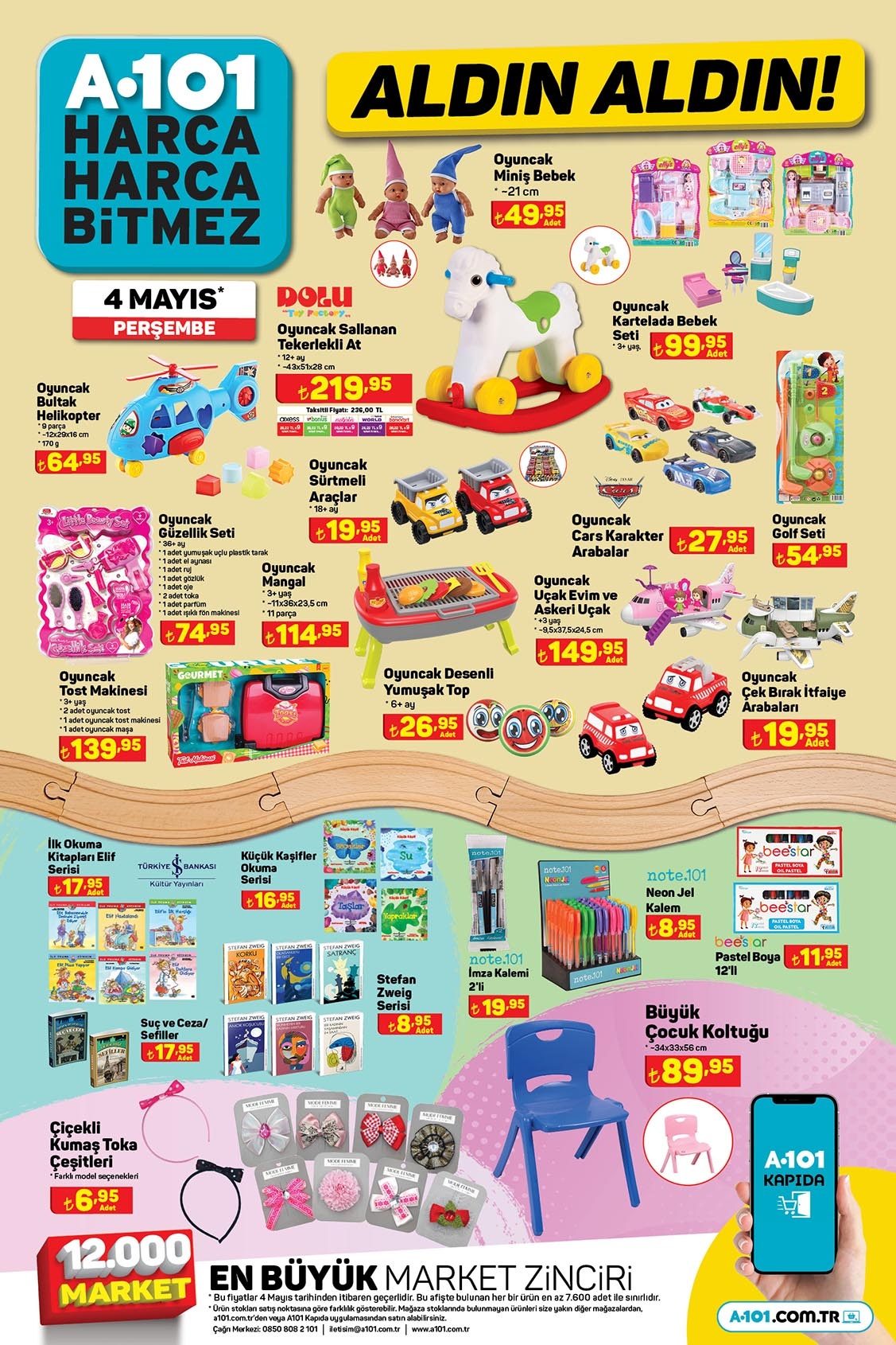 A101 e 50 cc motor geldi: iPhone 12 den daha ucuz! A101 4 Mayıs 2023 kataloğunu gören şok oldu!