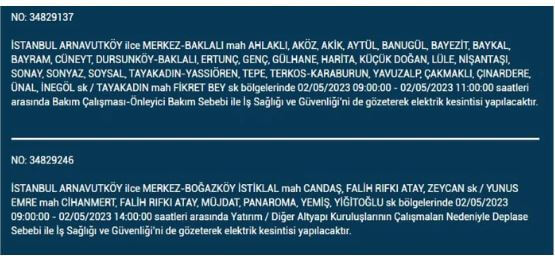 Elektrik kesintisi olacak! Nerede elektrikler kesilecek? 2 Mayıs 2023 elektrik kesintisi olacak ilçeler!