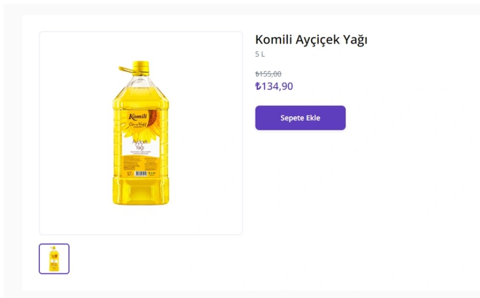 O marketten ayçiçek yağına indirim gibi indirim yapıldı! Bu fiyat kaçmaz!.. Yetişen alır