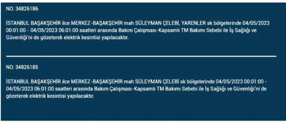 Elektrikleriniz gidecek! Nerede elektrikler kesilecek? 4 Mayıs 2023 elektrik kesintisi olacak ilçeler!