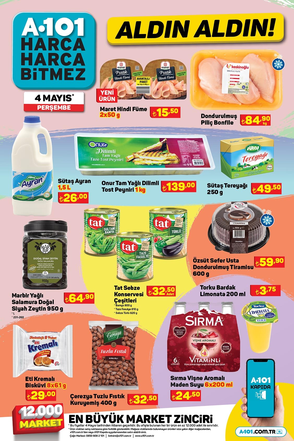 A101’den tüm müşterilerine çağrı! Ankastre set 6800 TL’ye, migrodalga fırın 1800 TL’ye, airfryer 3600 TL’ye düştü!