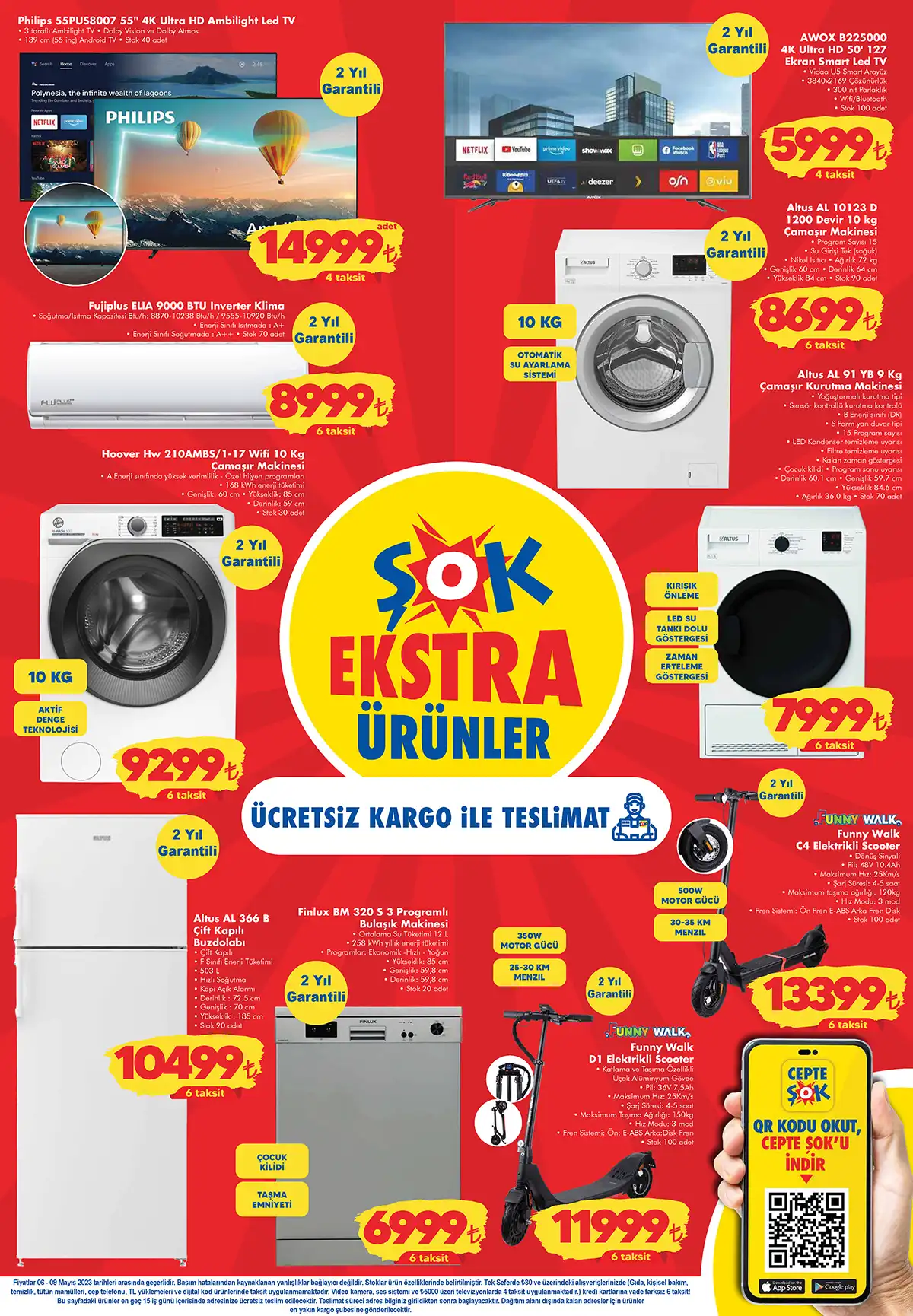 ŞOK Market te 25 TL lik alışveriş yapan Finish bulaşık makinesi tabletini 90 TL ye alacak! ŞOK 6 Mayıs kataloğu...