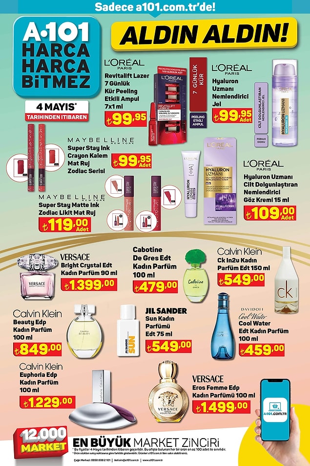 Aldın Aldın! A101 e Calvin Klein parfüm modelleri geldi! Üstelik çılgın fiyatlara!