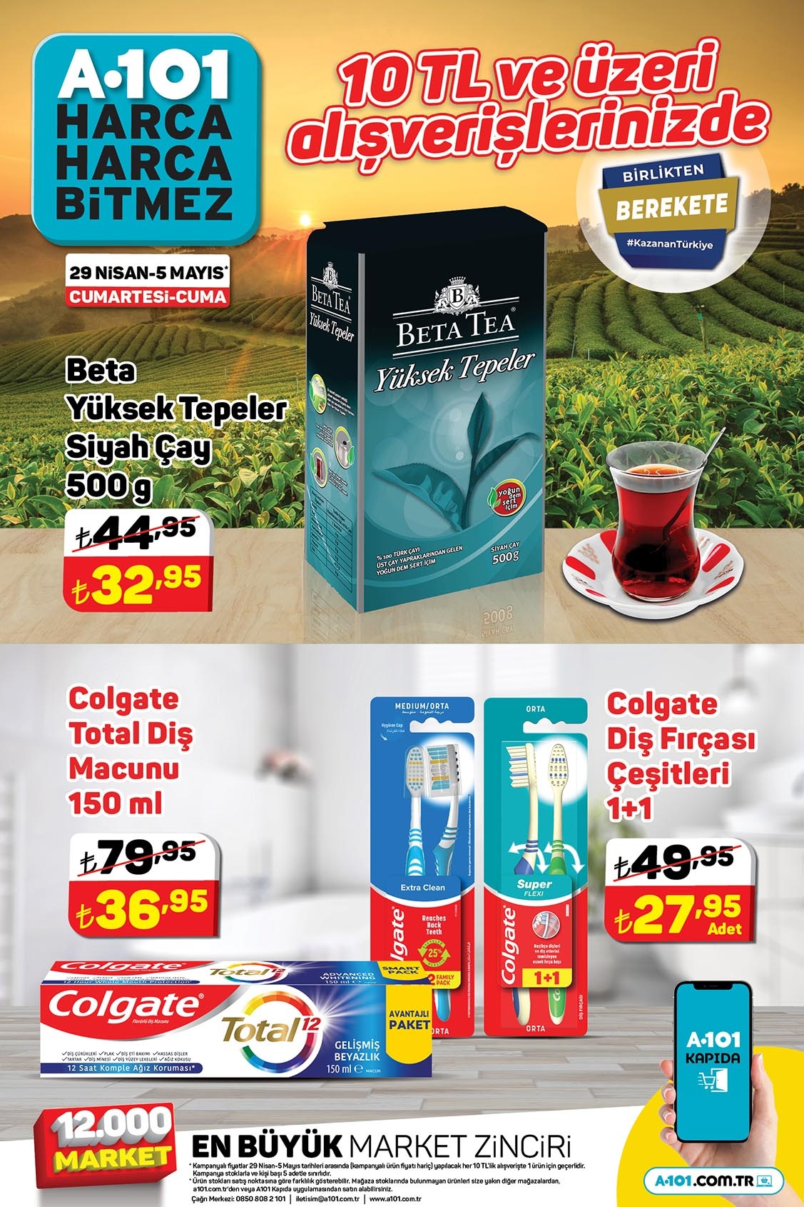 A101 in sepet dolduracak çılgın indiriminde son günler! 2.5 kg pirinç 68 TL ye, çay 24 TL ye düştü!