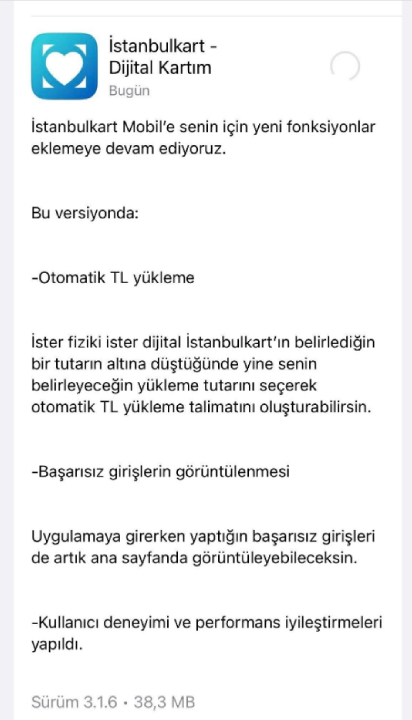 İstanbulkart uygulaması güncellendi! İşte yeni eklenen özellikler