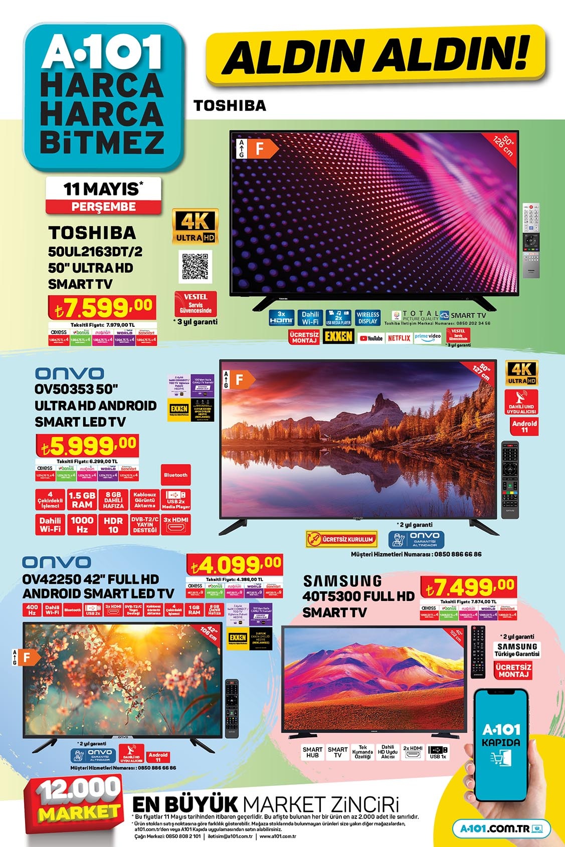 A101’de mikser 1300 TL’ye, çay makinesi 580 TL’ye, kablosuz hoparlör 140’ye düştü!