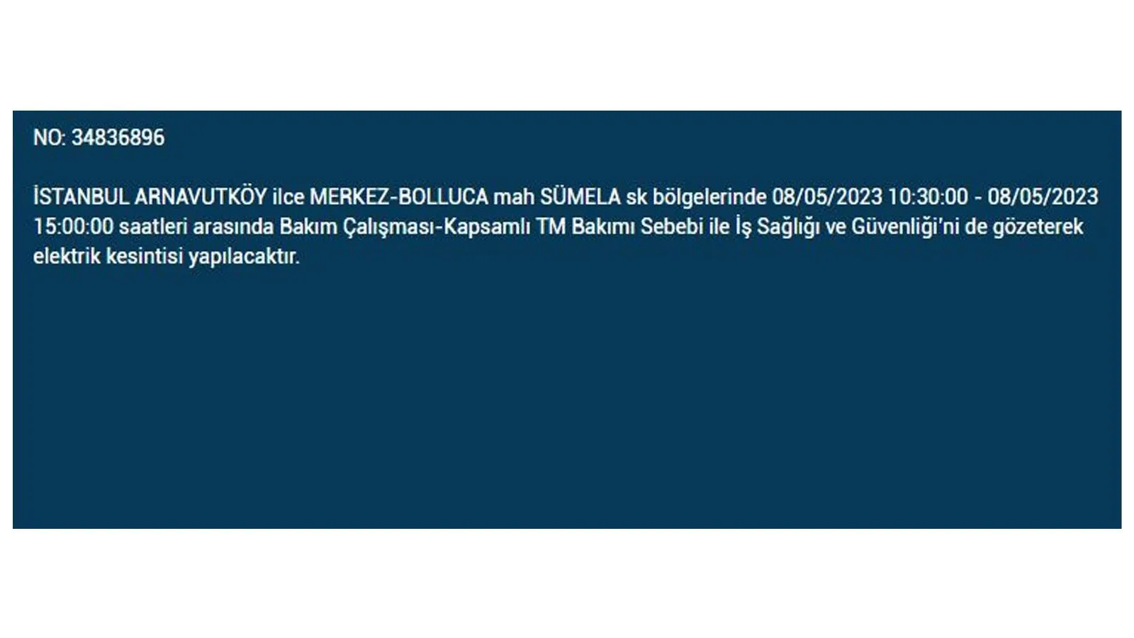 Elektrik kesintisi yarın olacak mı? İstanbul da elektrik kesintisi! 8 Mayıs 2023 elektrik kesintisi olacak ilçeler!