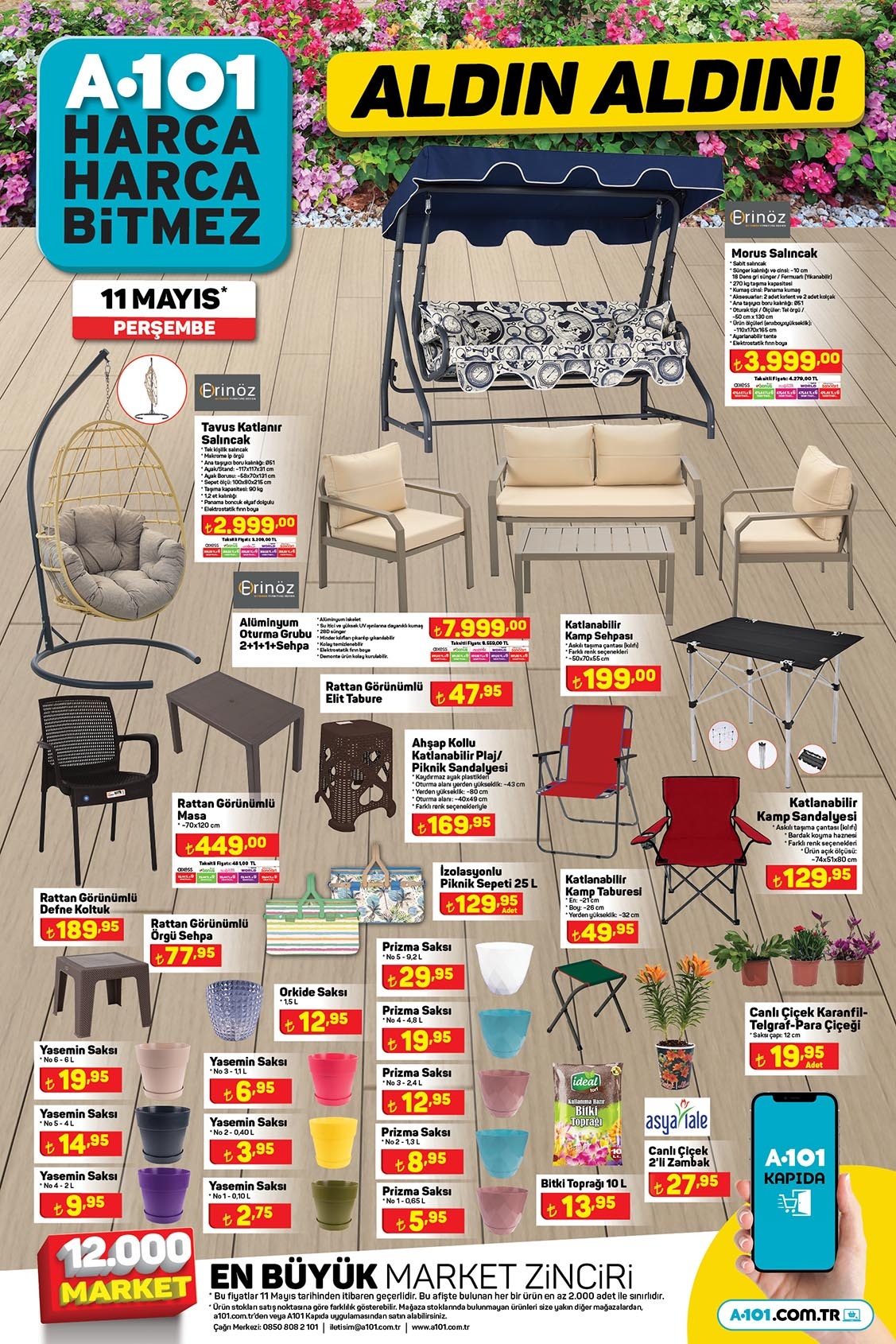 A101’de granit tava 250 TL’ye, çaydanlık 350 TL’ye, 89 parça çatal kaşık bıçak takımı 3 bin TL’ye düştü!