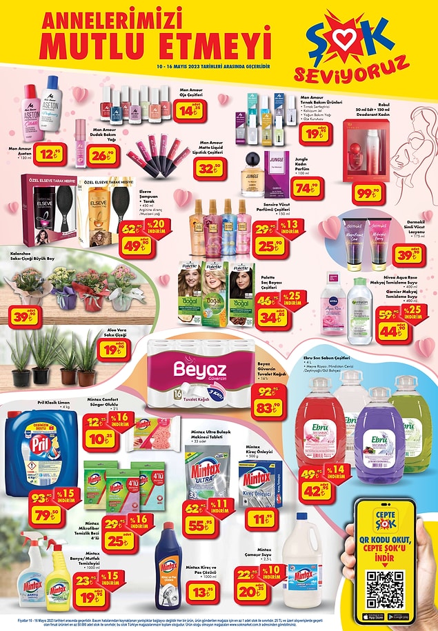 ŞOK’ta ev kadınlarına özel indirimler başladı! Blender 1250 TL’ye, buharlı ütü 1800 TL’ye, fritöz 2900 TL’ye düştü!