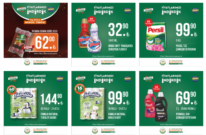 Tarım Kredi den sepet dolduracak kampanya! Tereyağı, peynir, süt, et, sucuk, şeker, çay, salam... 