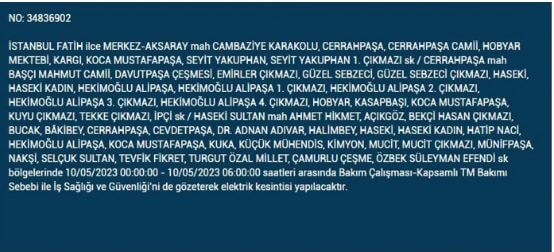Bugün elektrik kesintisi olacak mı? 10 Mayıs 2023 Çarşamba elektrik kesintisi yaşanacak ilçeler!