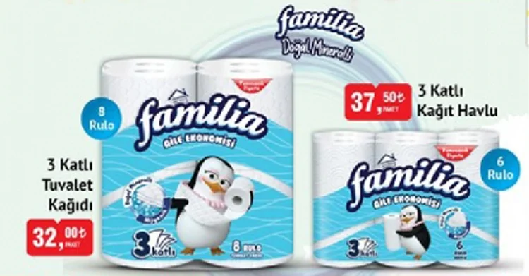 Bim de tuvalet kağıdı 32 TL ye, kağıt havlu 37.50 TL ye düştü! 16 Mayıs kataloğu gündem oldu