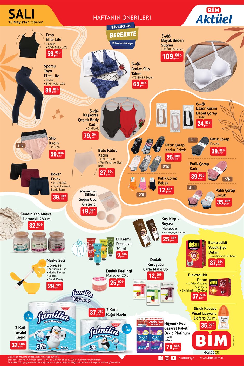 BİM’de bulaşık deterjanı 129,50 TL’ye, bulaşık makinesi tableti 220 TL’ye, çamaşır deterjanı 45 TL’ye düştü!