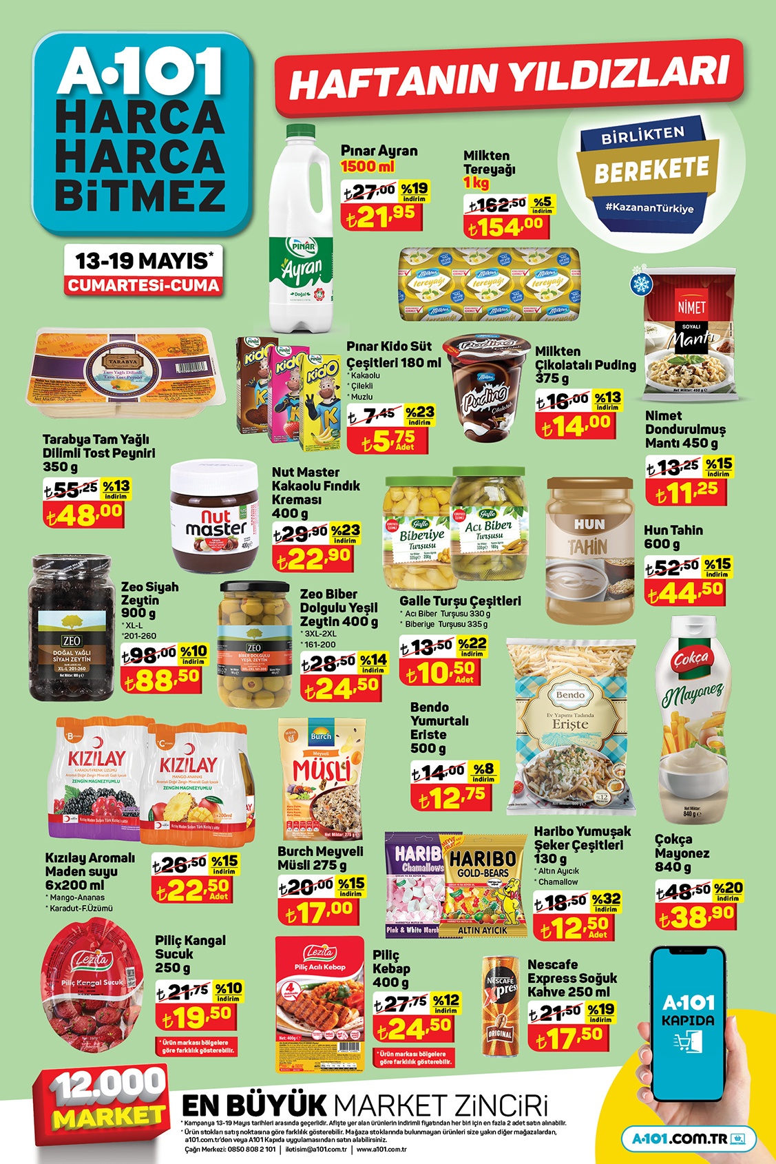 A101 de 3 litre Vernel yumuşatıcı 48 TL, Pril 4 kg 77 TL ye 3 kg yoğurt 62 TL ye çakıldı!