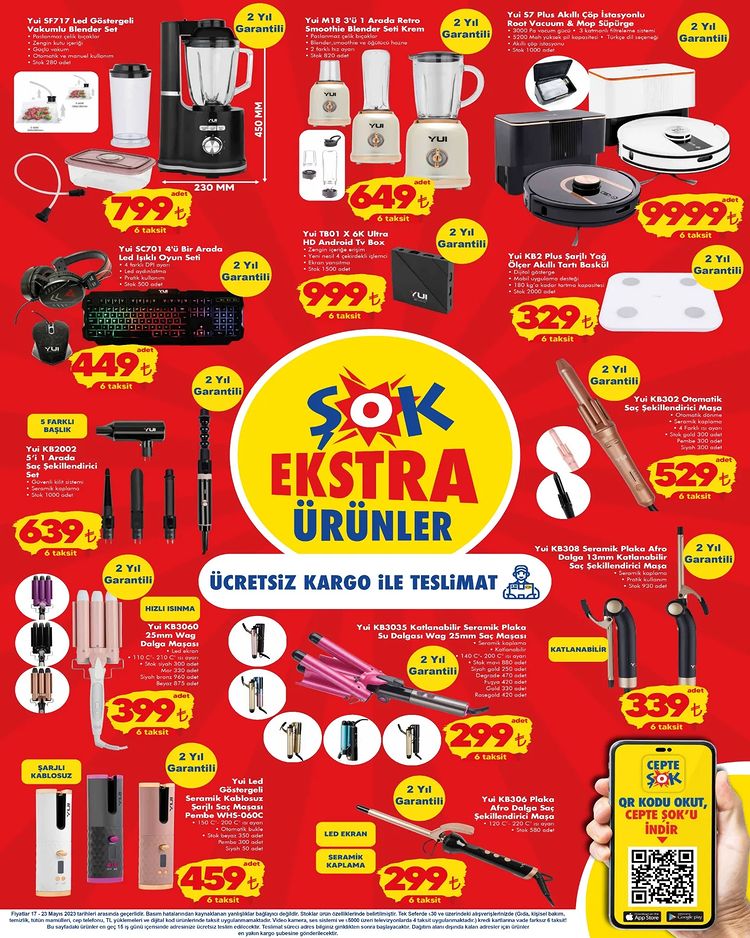 Şok Market e büyük indirim geliyor; Tuvalet kağıdı, deterjan, peynir, zeytin, airfryer, televizyon ne ararsan var!