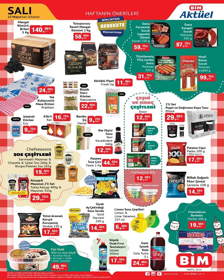 Bu indirimler kaçmaz; 23 Mayıs ta herkes BİM e koşacak