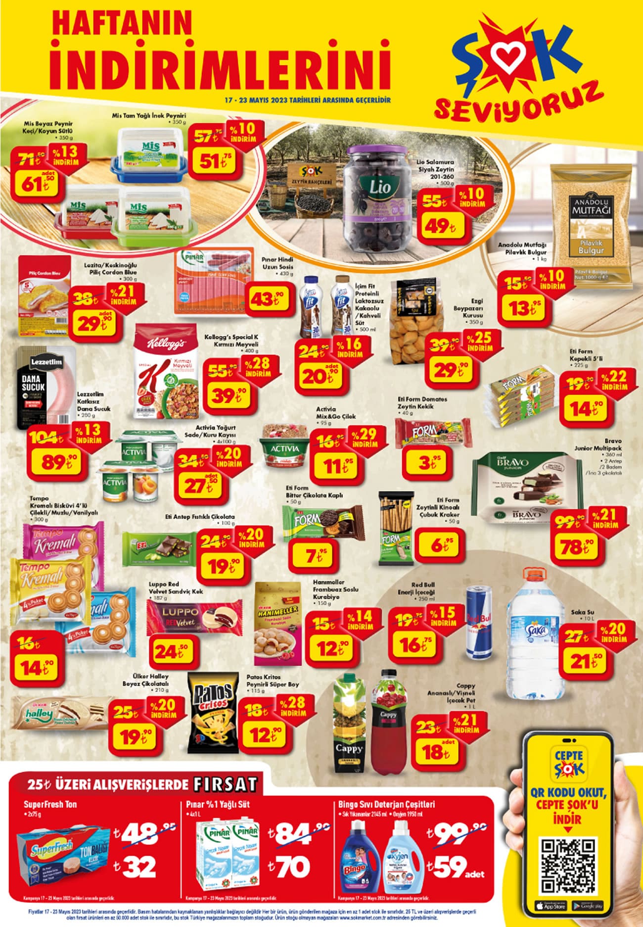 ŞOK ta yüzde 30 a varan indirim! 7 kg Alo deterjan 149 TL ye, bebek bezi çeşitleri 199 TL ye düştü!